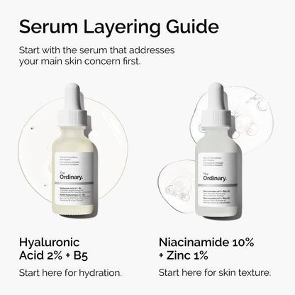 The Ordinary Hyaluronic Acid 2% + B5 (with Ceramides), Multi-Depth Hydration Serum - Maple Wellness Supplements