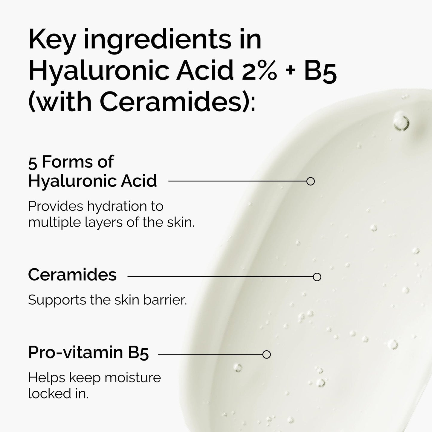 The Ordinary Hyaluronic Acid 2% + B5 (with Ceramides), Multi-Depth Hydration Serum - Maple Wellness Supplements