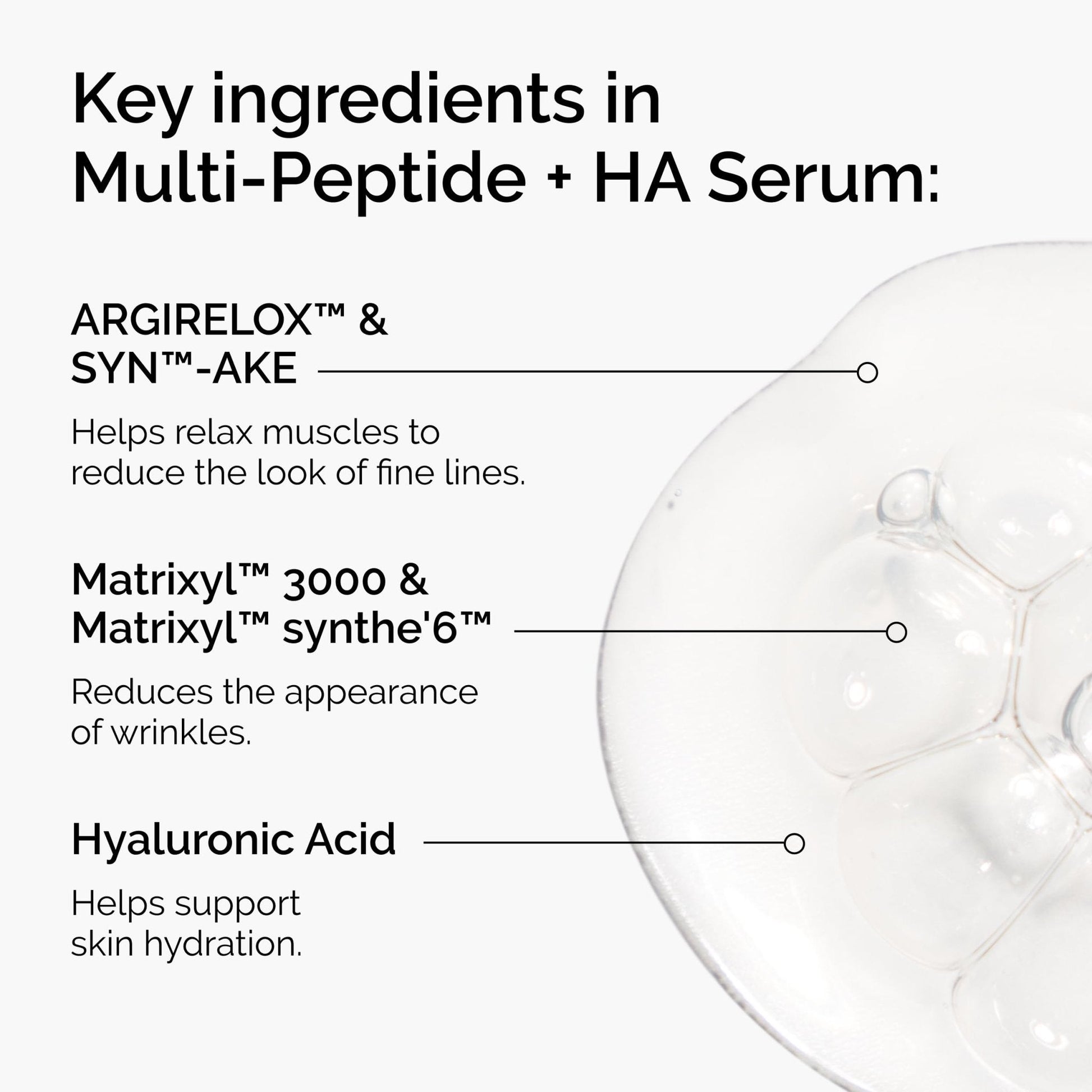 The Ordinary Multi-Peptide + Hyaluronic Acid, Anti-Aging Peptide Serum for Crow’s Feet - Maple Wellness Supplements