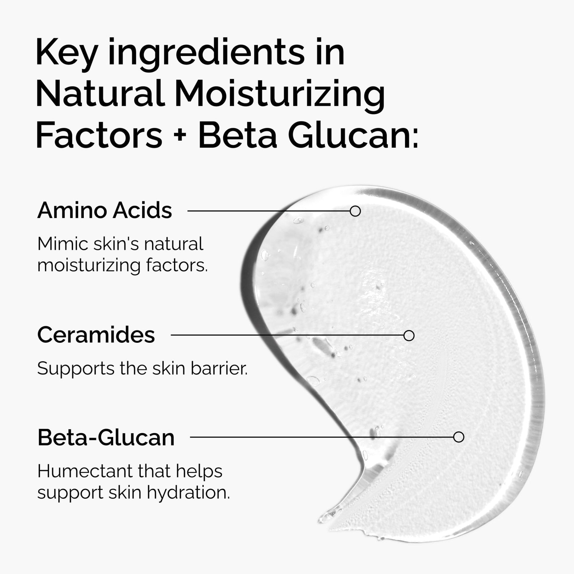 The Ordinary Natural Moisturizing Factors + Beta Glucan, Lightweight Gel Moisturizer for All-Day Hydration, 3.4 Fl Oz - Maple Wellness Supplements