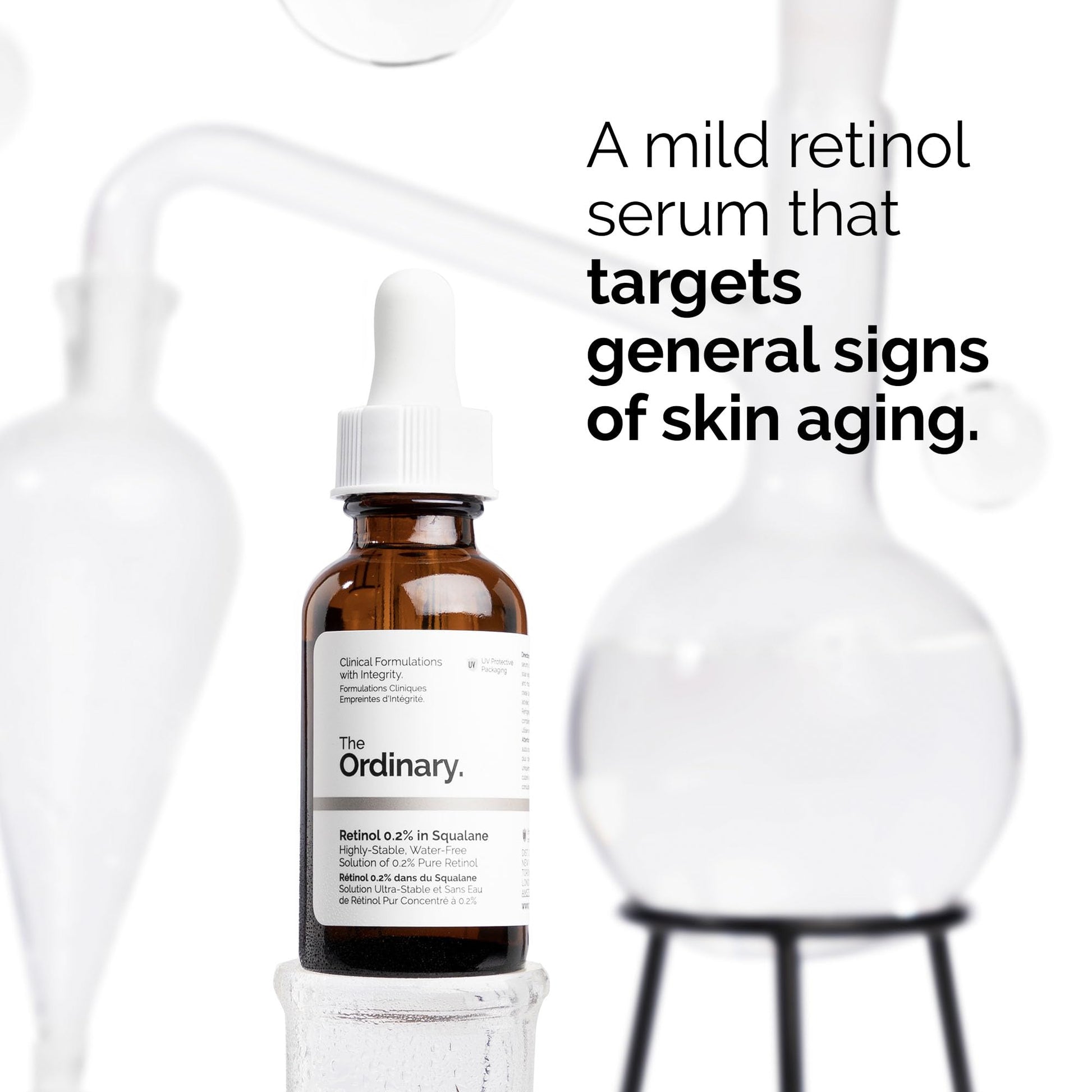 The Ordinary Retinol 0.2% in Squalane, Gentle Retinol Serum for the Face That Is Anti-Aging and Skin Smoothing, 1 Fl Oz - Maple Wellness Supplements