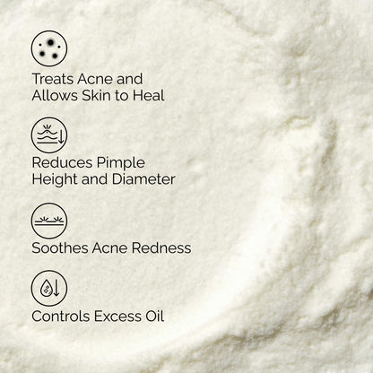 The Ordinary Sulfur 10% Powder-to-Cream Acne Spot Treatment Concentrate, Reduces Pimple Size and Zit Redness, 0.18 Oz - Maple Wellness Supplements
