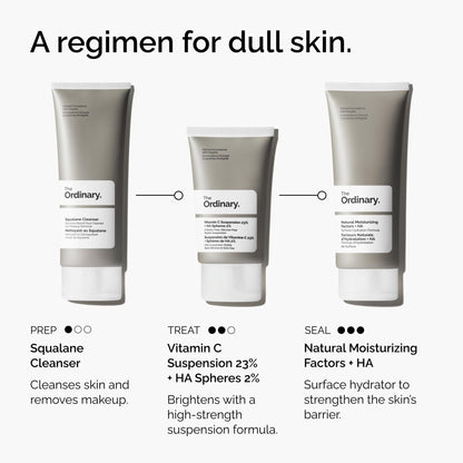 The Ordinary Vitamin C Suspension 23% + Hyaluronic Acid Spheres 2%, Serum with Pure L-Ascorbic Acid, 1 Fl Oz - Maple Wellness Supplements