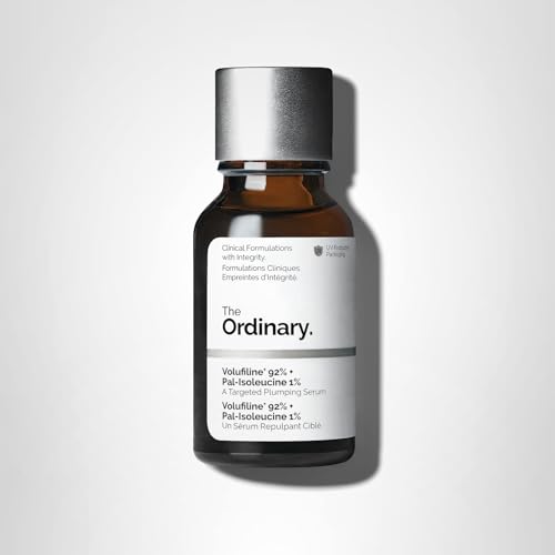 The Ordinary Volufiline 92% + Pal-Isoleucine 1% Plumping Anhydrous Serum, Facial Skincare for Loss of Volume, 0.5 Fl Oz - Maple Wellness Supplements