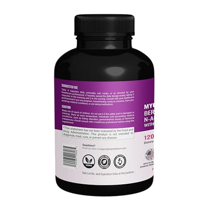 The Pink Bloom Myo & D-Chiro Inositol 40:1 Ratio – 120 Capsules | Myo Inositol Supplement for Women with Vitamin D, Ashwagandha, Folate & Zinc | Supplement for Hormone Balance & Ovarian Health - Maple Wellness Supplements