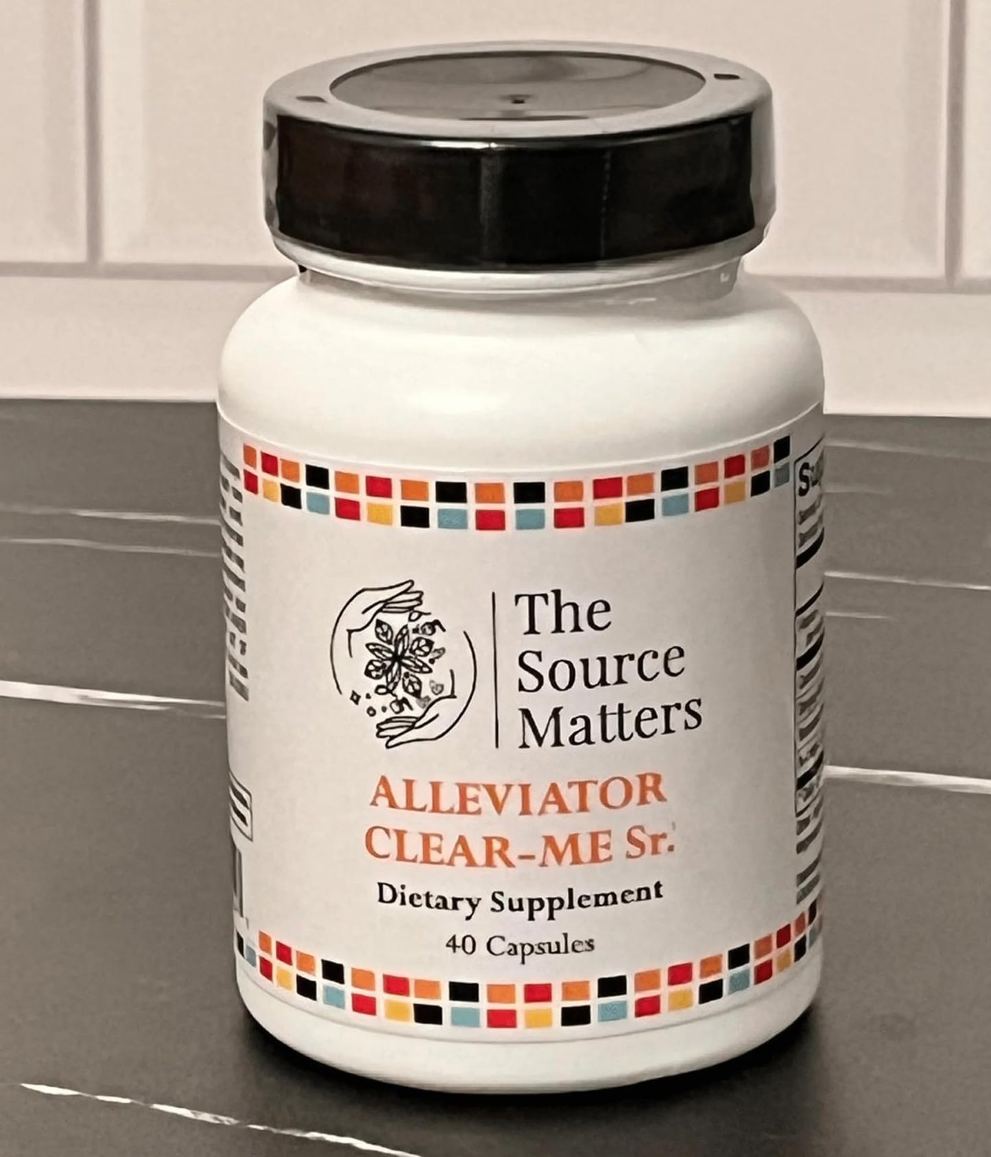 The Source Matters Alleviator Clear-ME SR Seasonal Allergy Relief and Immune Support | Quercetin, Bromelain, Stinging Nettles, NAC, and Vitamin C (40 Capsules) - Maple Wellness Supplements