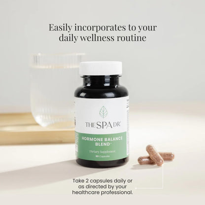 The Spa Dr. Hormone Balance for Women - Menopause Supplements for Women with Saw Palmetto, Chaste Tree Berry, Dong Quai for Night Sweats, Hot Flashes & Mood Swings - Menopause Support - 60 Capsules - Maple Wellness Supplements