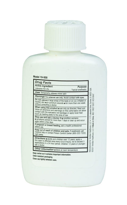 Thera|Care Maximum Strength OTC Lidocaine Cream | Numbs Away Pain | Long-Lasting Relief | Non-Greasy | 1.75 Oz - Maple Wellness Supplements