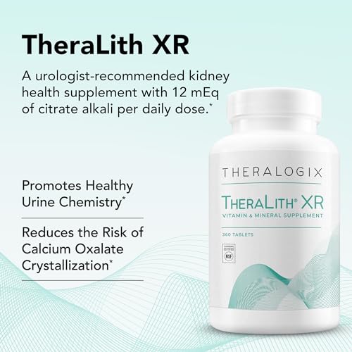 TheraLith XR Calcium Oxalate Reduction Supplement | Kidney & Urine Chemistry Health - Maple Wellness Supplements