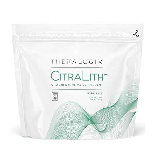 Theralogix CitraLith Vitamin & Mineral Supplement - 90-Day Supply - Kidney Health - Maple Wellness Supplements
