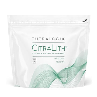 Theralogix CitraLith Vitamin & Mineral Supplement - 90-Day Supply - Kidney Health - Maple Wellness Supplements