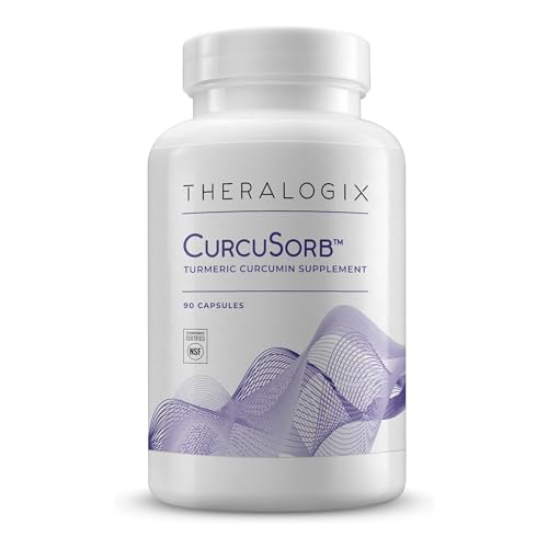 Theralogix CurcuSorb Turmeric Curcumin Supplement - 90-Day Supply - High-Absorption - Maple Wellness Supplements