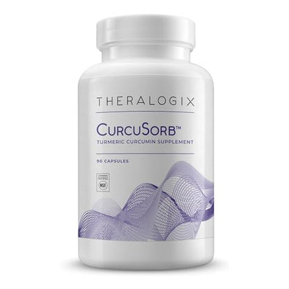 Theralogix CurcuSorb Turmeric Curcumin Supplement - 90-Day Supply - High-Absorption - Maple Wellness Supplements