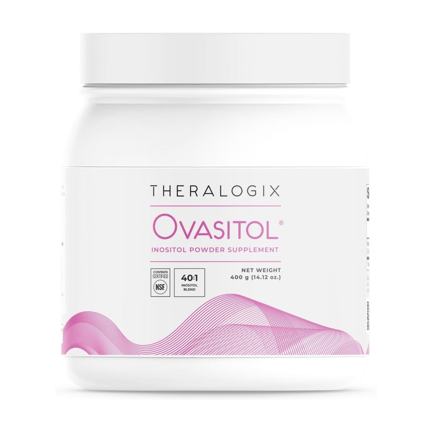 Theralogix Ovasitol Inositol Powder - 60 Servings - Myo-Inositol & D-Chiro Inositol - Maple Wellness Supplements