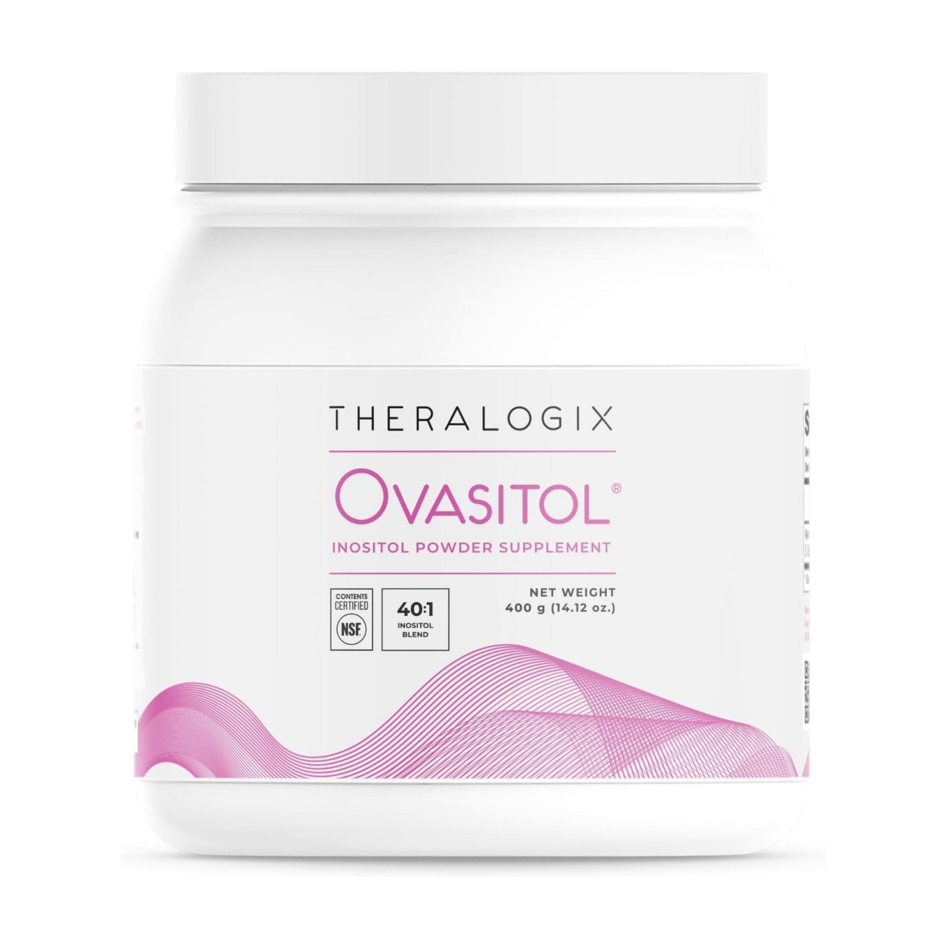 Theralogix Ovasitol Inositol Powder - 60 Servings - Myo-Inositol & D-Chiro Inositol - Maple Wellness Supplements