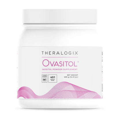 Theralogix Ovasitol Inositol Powder - 60 Servings - Myo-Inositol & D-Chiro Inositol - Maple Wellness Supplements
