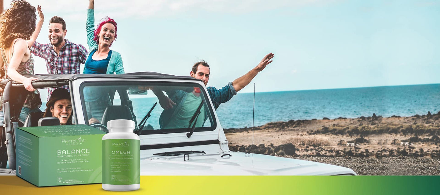 Theralogix PhytoLife Omega - 90-Day Supply - Vegan Algae Omega-3 Supplement - Maple Wellness Supplements