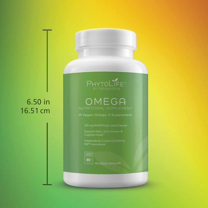 Theralogix PhytoLife Omega - 90-Day Supply - Vegan Algae Omega-3 Supplement - Maple Wellness Supplements