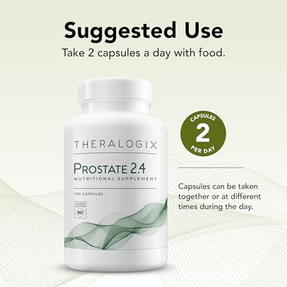 Theralogix Prostate 2.4 Nutritional Supplement - 90-Day Supply - Prostate Health - Maple Wellness Supplements