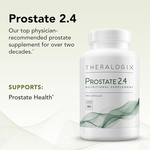 Theralogix Prostate 2.4 Nutritional Supplement - 90-Day Supply - Prostate Health - Maple Wellness Supplements