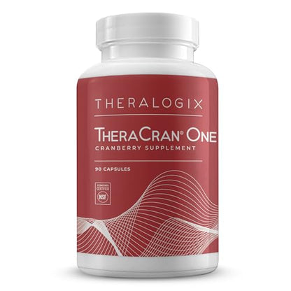 Theralogix TheraCran One Cranberry Capsules - 90-Day Supply - Cranberry Supplement - Maple Wellness Supplements