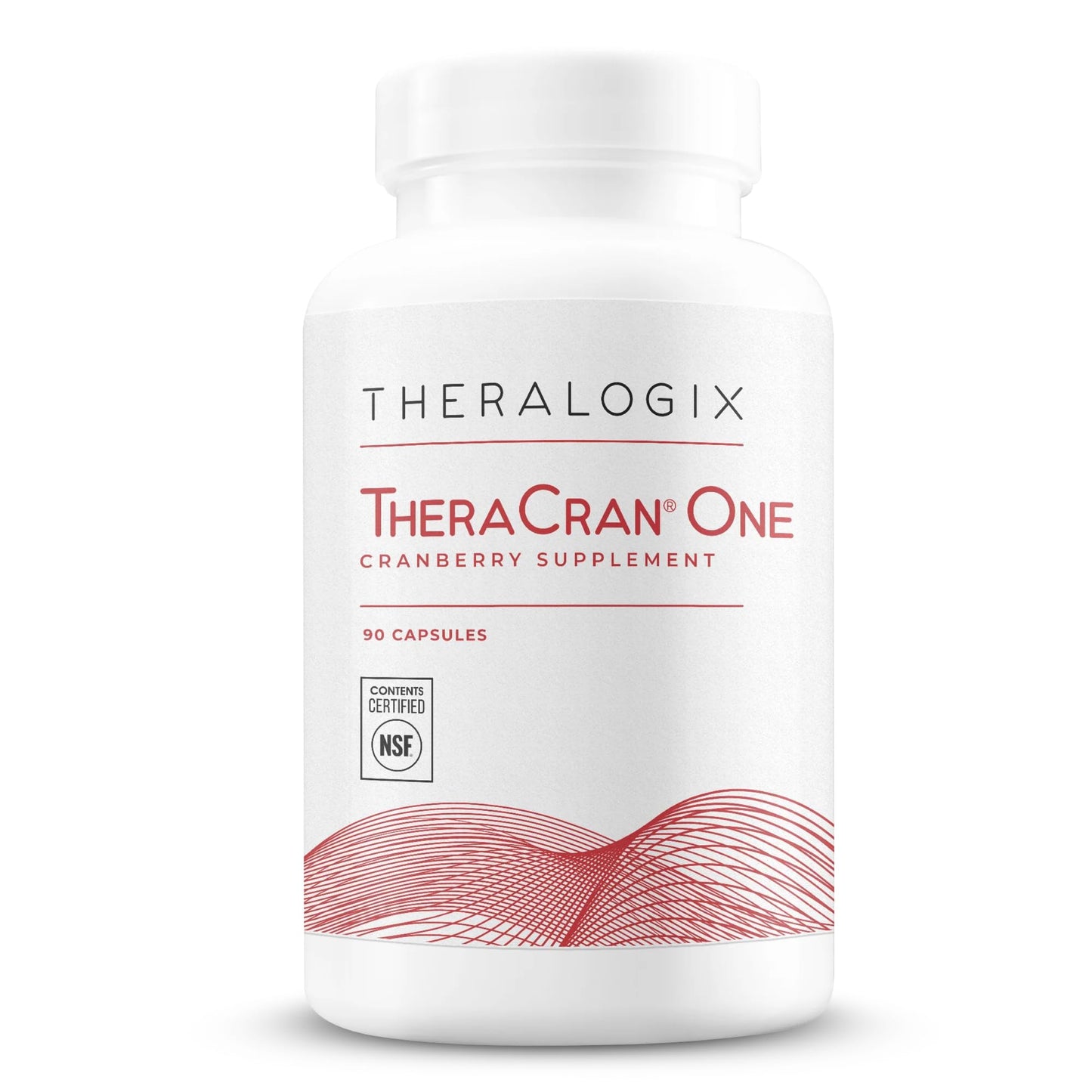 Theralogix TheraCran One Cranberry Capsules - 90-Day Supply - Supplement for Men & Women - to Support Urinary Tract Health* - 36mg Soluble PACs per Capsule - Maple Wellness Supplements
