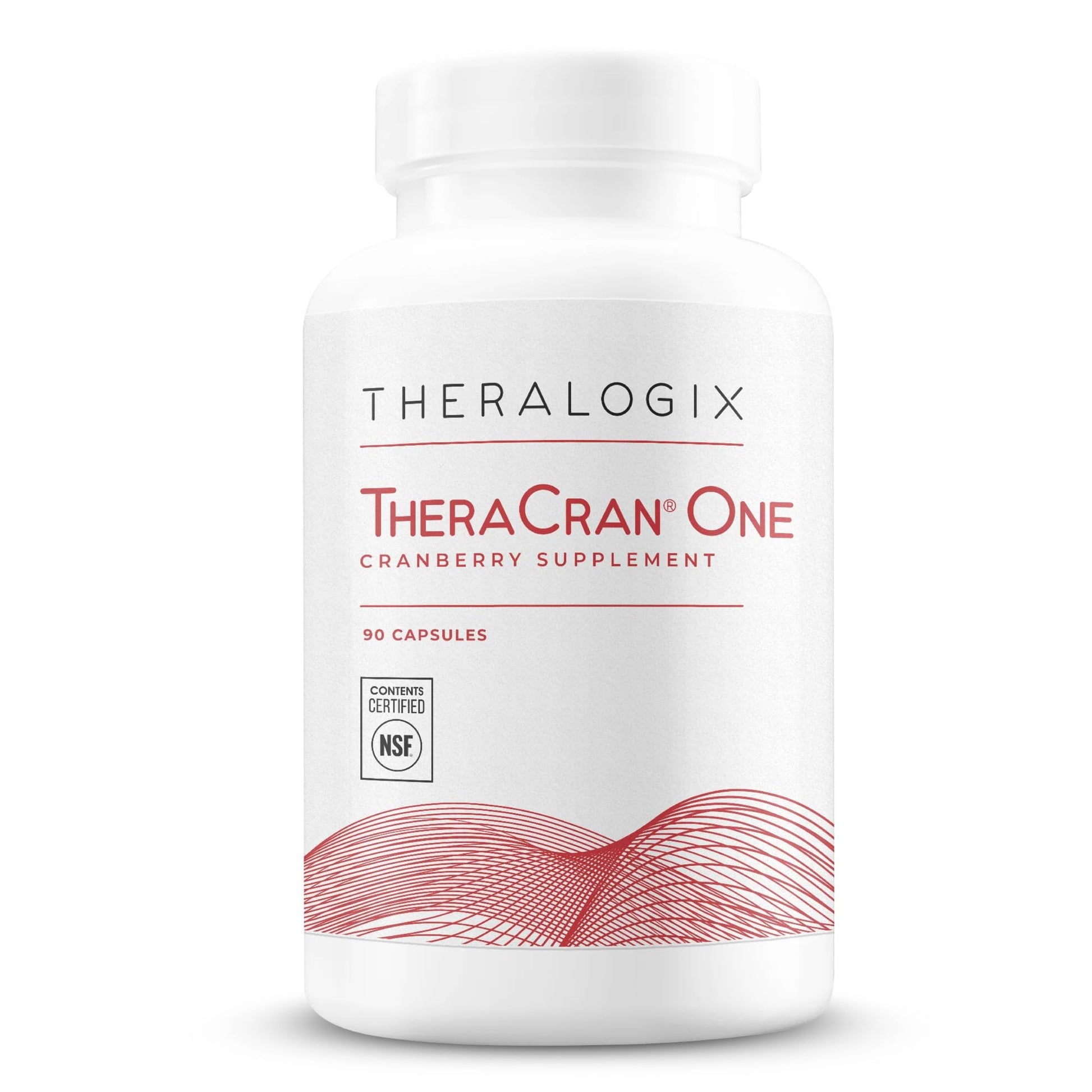 Theralogix TheraCran One Cranberry Capsules - 90-Day Supply - Supplement for Men & Women - to Support Urinary Tract Health* - 36mg Soluble PACs per Capsule - Maple Wellness Supplements