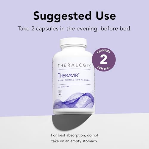 Theralogix Theravir Immune Support Supplement - 90-Day Supply - Immune Support Sup - Maple Wellness Supplements