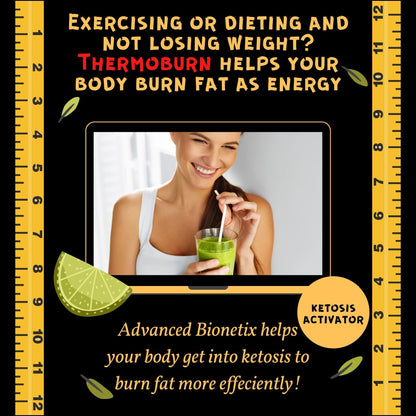 ThermoBurn™ Ketosis Activator Keto Pills + Apple Cider Vinegar Capsules Fat Burner - Maple Wellness Supplements