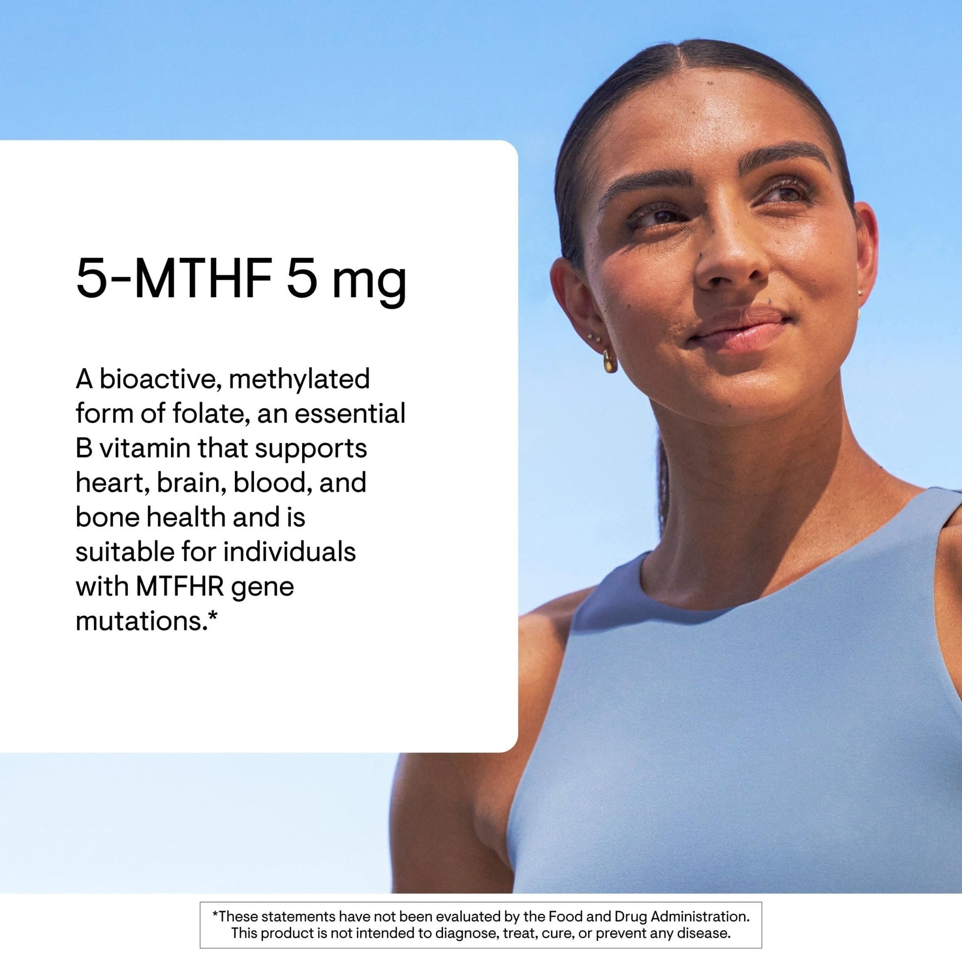 THORNE - 5-MTHF - Methylfolate (Active B9 Folate) Supplement - Supports Cardiovascular Health, Fetal Development, Nerve Health, Methylation & Homocysteine Levels* - 60 Servings - 5-MTHF 5mg - Maple Wellness Supplements
