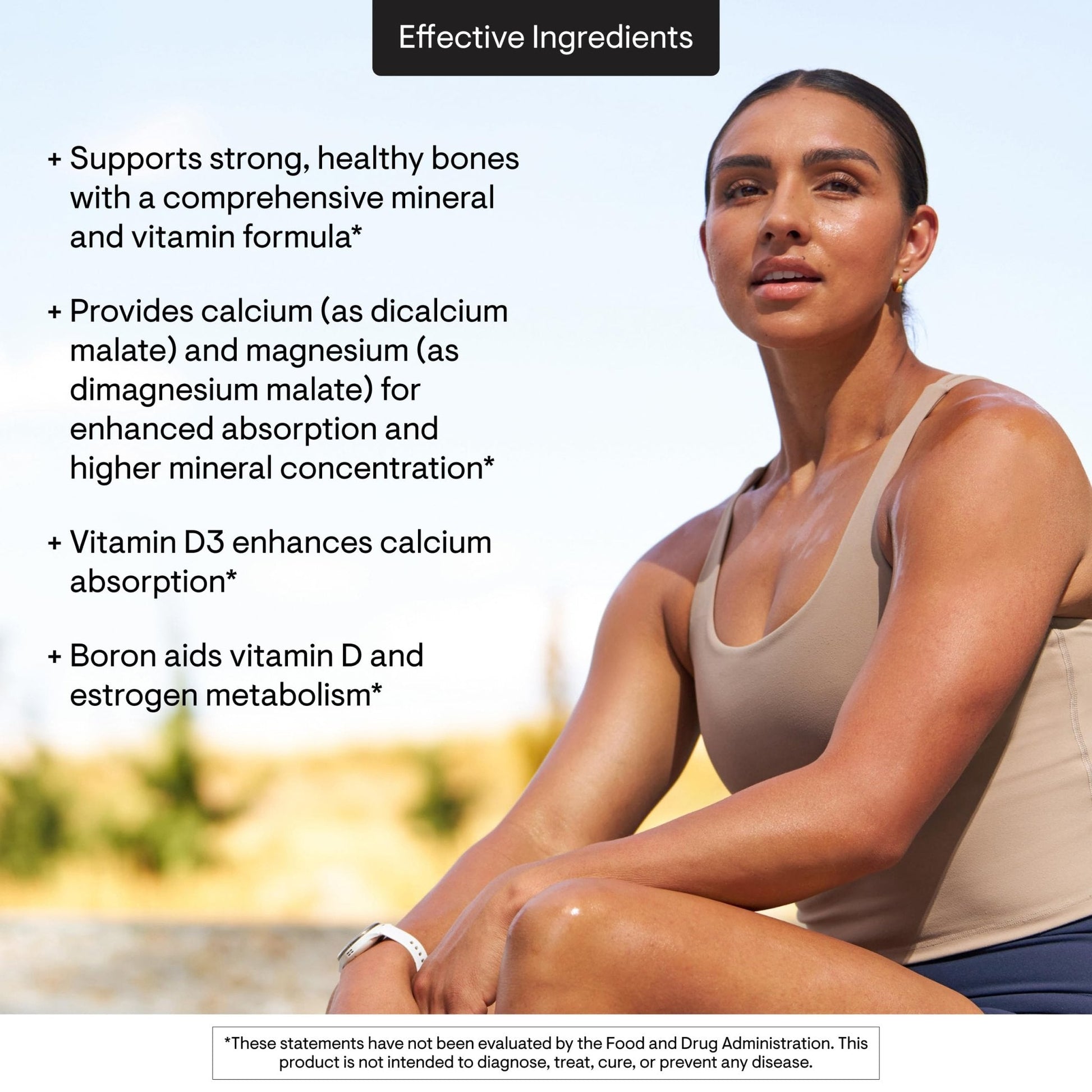 THORNE - Advanced Bone Support - Bone Health Supplement for Women & Men with Calcium, Magnesium, Vitamin D, B Vitamins, Folate & Boron* - Gluten, Dairy & Soy-Free - 120 Capsules - Maple Wellness Supplements