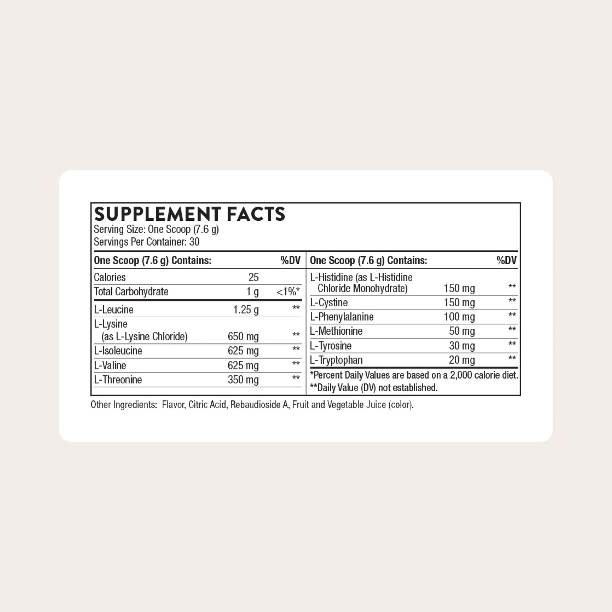 THORNE - Amino Complex - Clinically-Validated EAA and BCAA Powder for Pre or Post-Workout - Promotes Lean Muscle Mass & Exercise Recovery* - NSF Certified for Sport - 30 Servings - 8.0 Oz - Berry - Maple Wellness Supplements