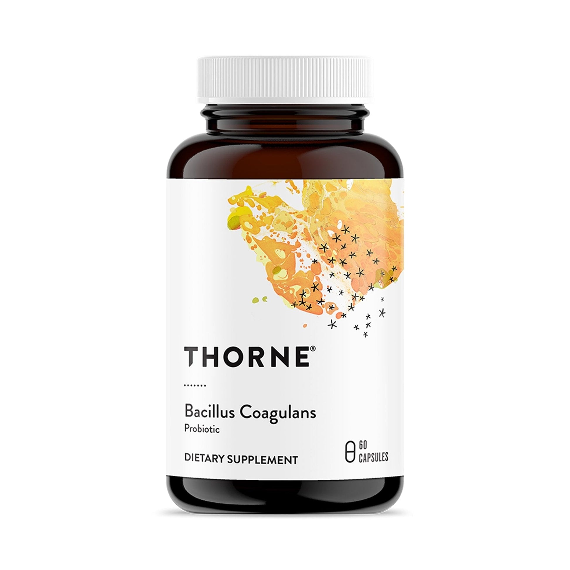 THORNE - Bacillus Coagulans Probiotic - Shelf Stable Probiotic Supplement to Promote GI Health* - 60 Capsules - Maple Wellness Supplements