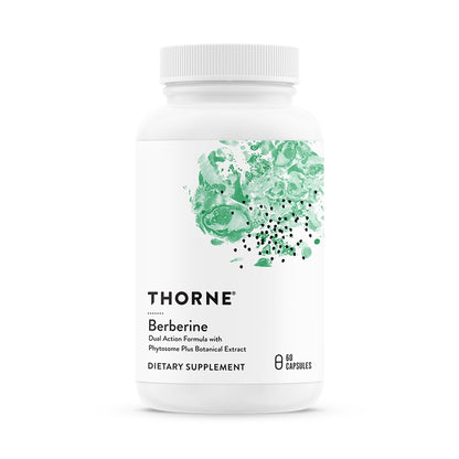 THORNE - Berberine - Dual Action Formula with Phytosome Plus Botanical Extract - Support Heart Health, Immune System - Maple Wellness Supplements