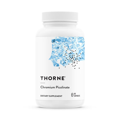THORNE - Chromium Picolinate - Essential Mineral Supplement for Healthy Metabolism Support - Supports Carbohydrate Cravings* - Maple Wellness Supplements