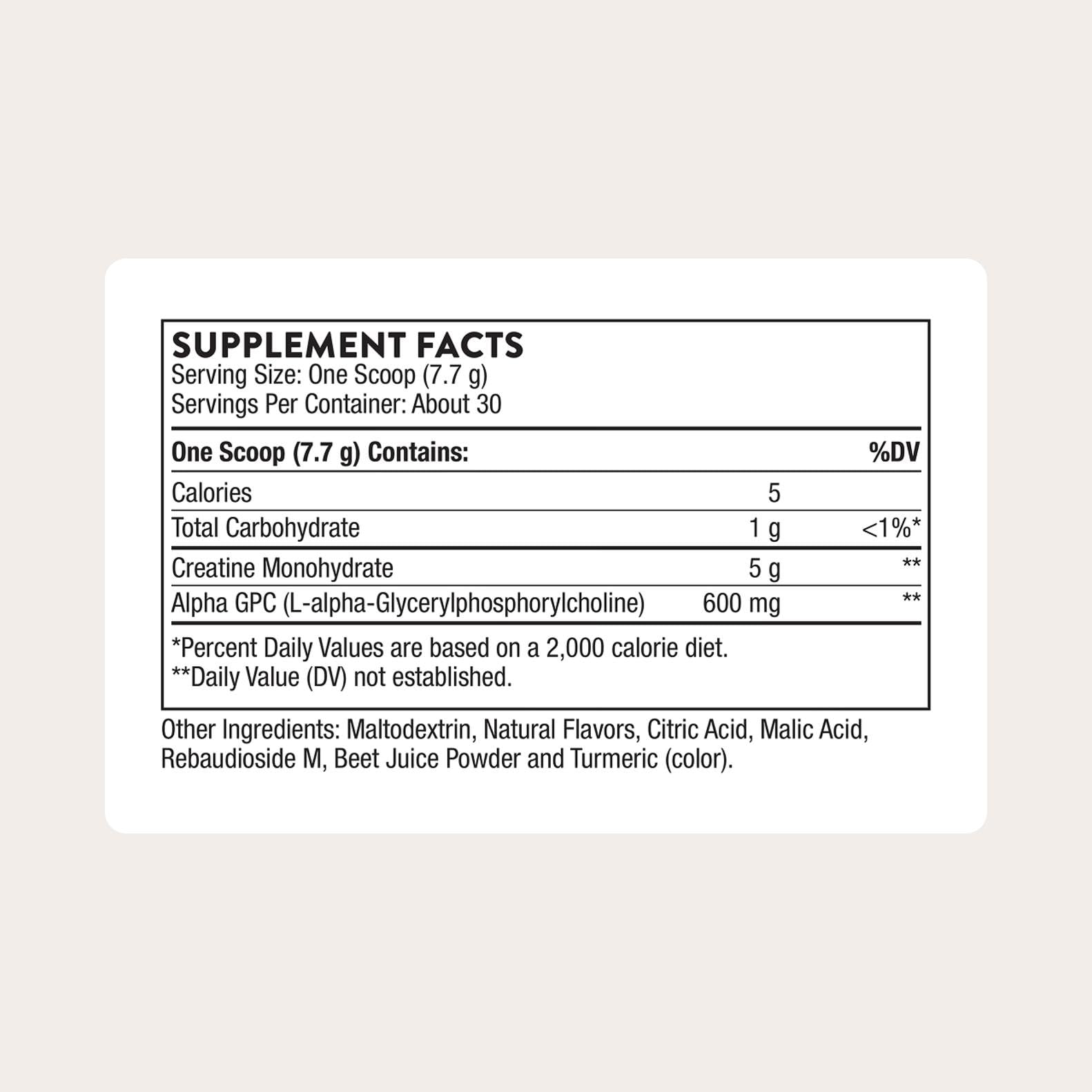 THORNE - Creatine + Alpha GPC - Micronized Creatine Monohydrate Powder - Support for Muscles & Cognitive Function* - for Women & Men - Watermelon Lemonade - Maple Wellness Supplements
