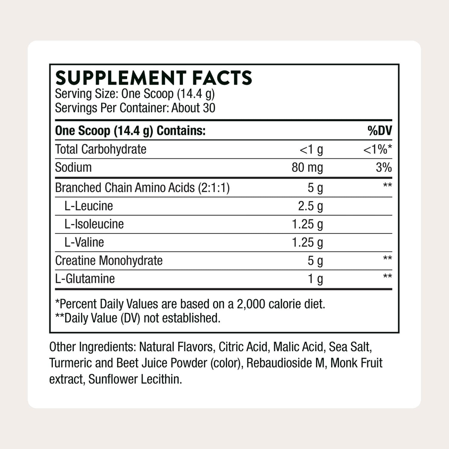 THORNE - Creatine + BCAAs - Micronized Creatine Monohydrate + BCAA Powder - Support for Muscles, Exercise Endurance & Recovery* - for Women & Men - Peach Mango - NSF Certified for Sport - 30 Servings - Maple Wellness Supplements