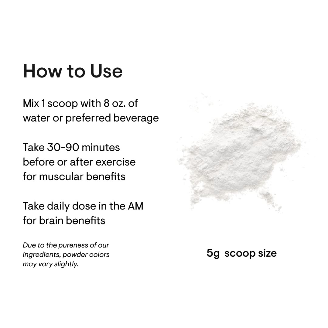THORNE Creatine - Creatine Monohydrate, Amino Acid Powder - Support Muscles - Maple Wellness Supplements