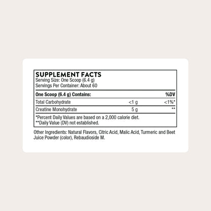 THORNE Creatine - Micronized Creatine Monohydrate Powder - Support for Muscles & Cognitive Function* - for Women & Men - Pineapple Orange - NSF Certified for Sport - 5 g per Serving - 60 Servings - Maple Wellness Supplements