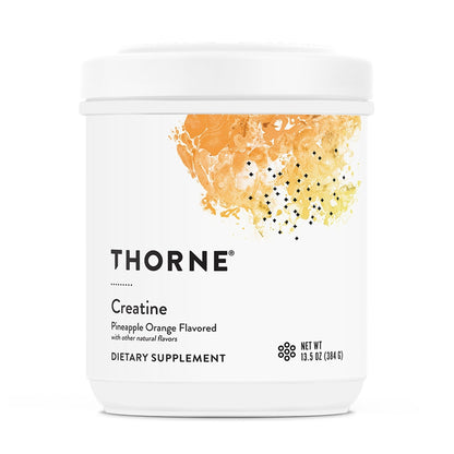 THORNE Creatine - Micronized Creatine Monohydrate Powder - Support for Muscles & Cognitive Function* - for Women & Men - Pineapple Orange - NSF Certified for Sport - 5 g per Serving - 60 Servings - Maple Wellness Supplements