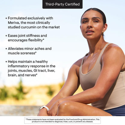 THORNE - Curcumin Phytosome 1000 mg (Meriva) - Clinically Studied, High Absorption - Supports Healthy Inflammatory Response in Joints, Muscles, GI Tract, Liver, Brain & Nerves* - 60 Servings - Maple Wellness Supplements