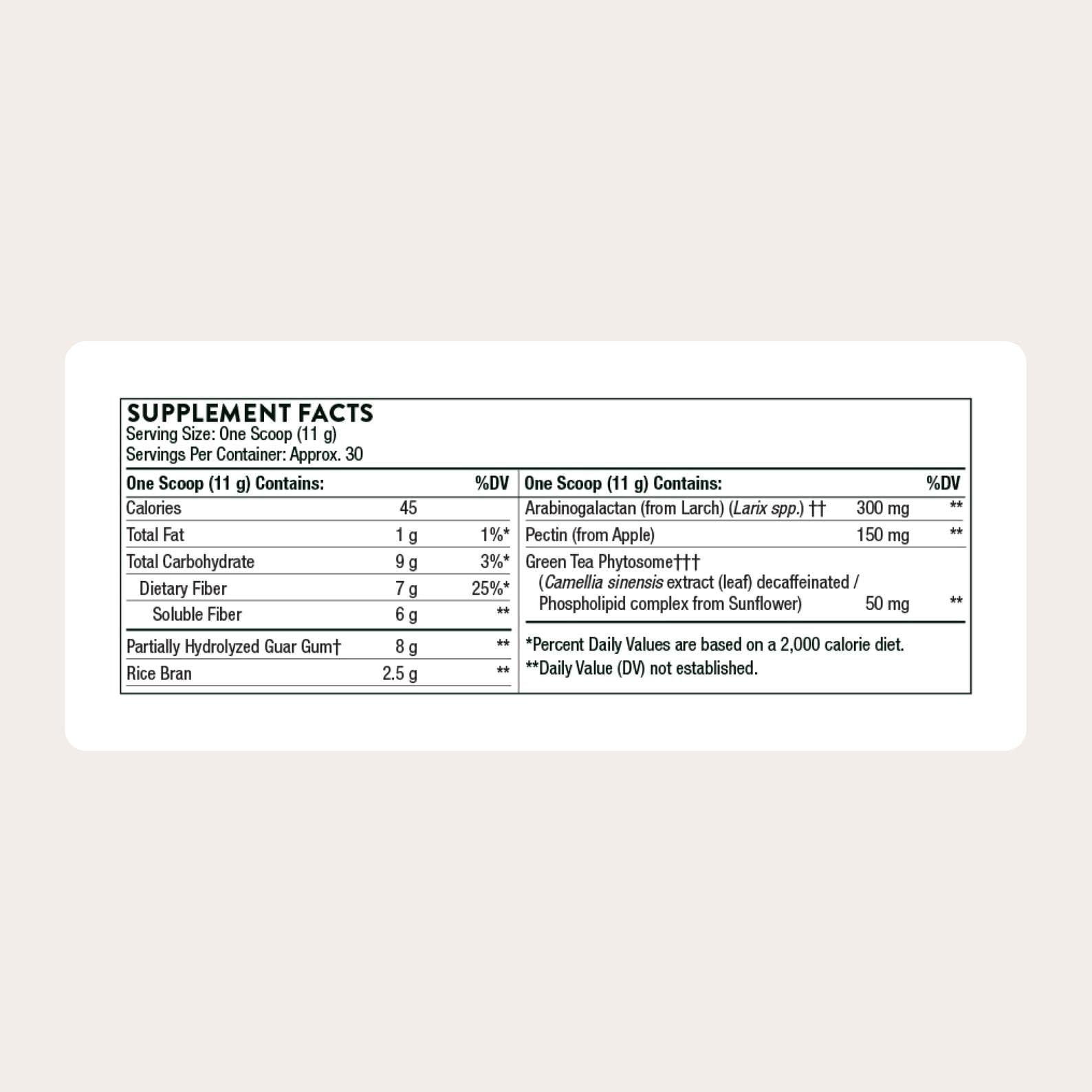 THORNE - FiberMend - Prebiotic Fiber Powder to Help Maintain Regularity and Balanced GI Flora* - 11.6 Oz - Maple Wellness Supplements