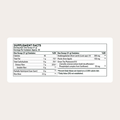 THORNE - FiberMend - Prebiotic Fiber Powder to Help Maintain Regularity and Balanced GI Flora* - 11.6 Oz - Maple Wellness Supplements