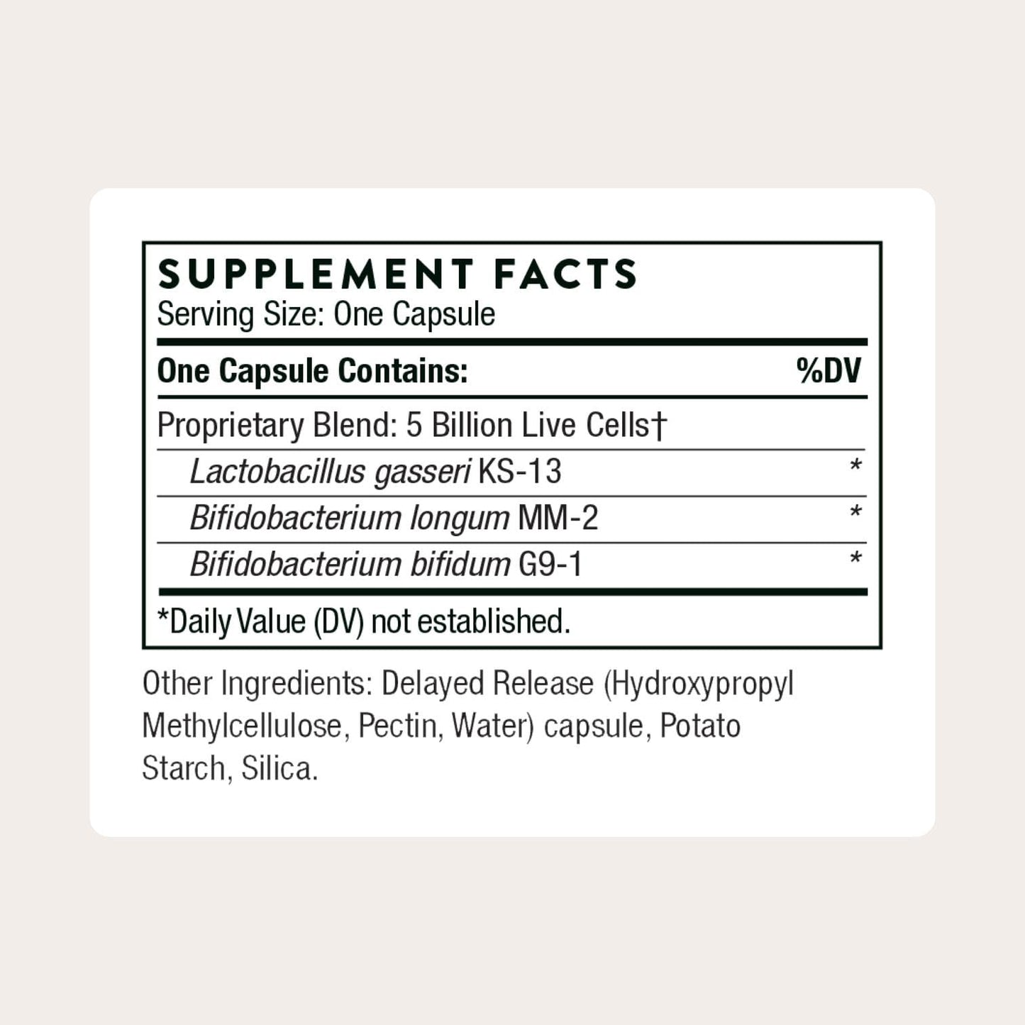 THORNE - FloraMend Prime Probiotic - Shelf Stable Probiotic Blend - Gut Health Supplement to Aid Weight Management & Support Digestive Health* - 30 Servings - Maple Wellness Supplements