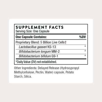 THORNE - FloraMend Prime Probiotic - Shelf Stable Probiotic Blend - Gut Health Supplement to Aid Weight Management & Support Digestive Health* - 30 Servings - Maple Wellness Supplements