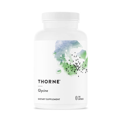 THORNE - Glycine - Supports Relaxation, Stress Management, Detoxification & Healthy Muscle Function* - Amino Acid Supplement - Third-Party Certified - Maple Wellness Supplements