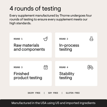 THORNE - L-Arginine - Sustained-Release - Supports Heart Health, Nitric Oxide Production, Exercise Capacity & Optimal Blood Flow* - Third-Party Certified - Maple Wellness Supplements