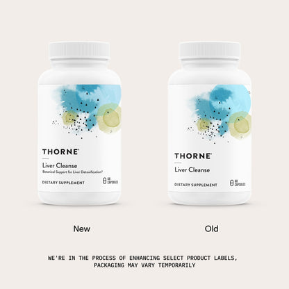 THORNE - Liver Cleanse - Support System for Detoxification and Liver Support* - 60 Capsules - Maple Wellness Supplements
