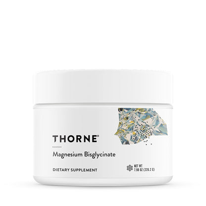 THORNE - Magnesium Bisglycinate - Powdered Magnesium Formula - Supports Restful Sleep, Muscle Relaxation, Heart Health & Metabolism - Maple Wellness Supplements