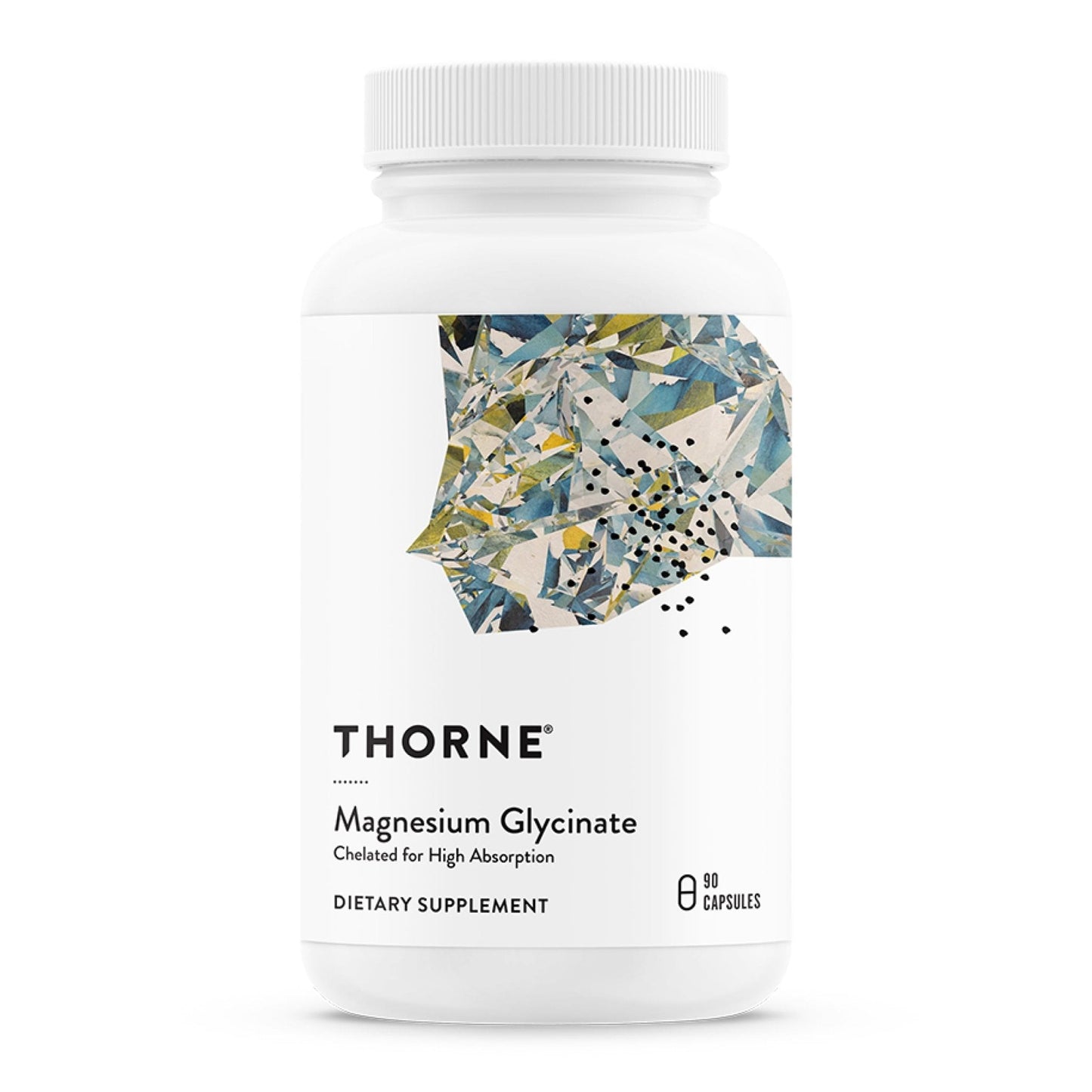 THORNE - Magnesium Glycinate - Supports Restful Sleep, Muscle Relaxation, Heart Health & Metabolism* - Chelated Magnesium Capsules - Third-Party Certified - Maple Wellness Supplements